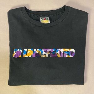 Undefeated x BAPE Large Graphic Tee - Black